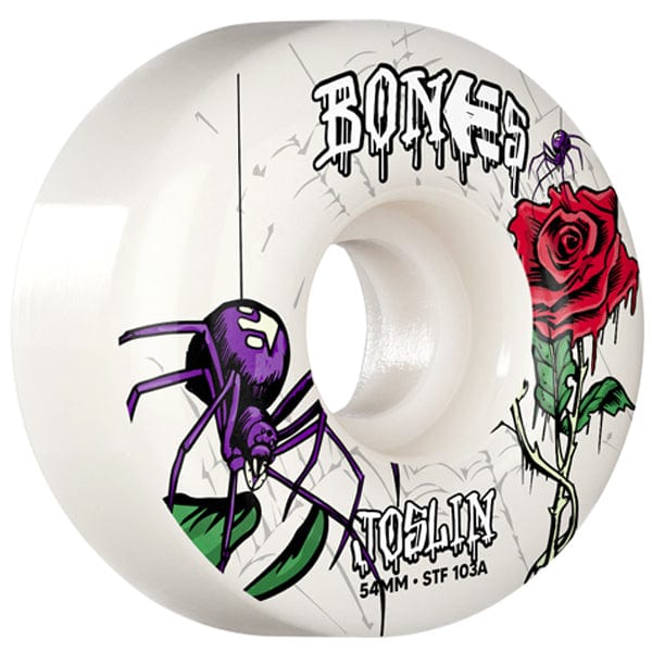 Bones Wheels Ruote skateboard Ruote skate STF Joslin x Etnies V1 103A 54mm Downtown