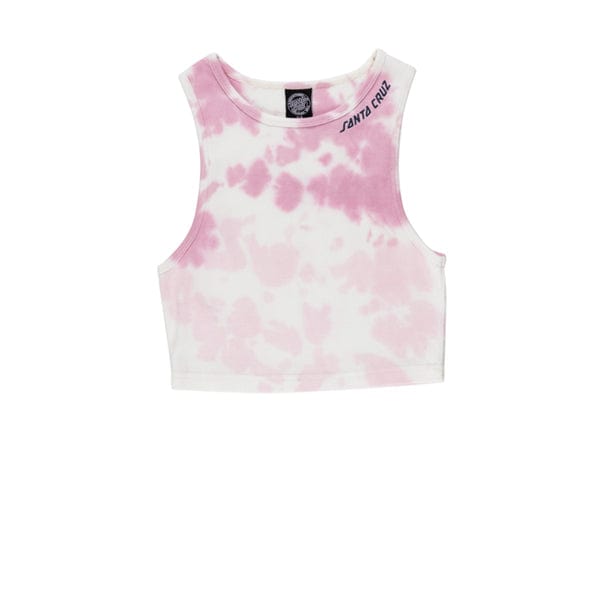 Santa Cruz Skateboards Canottiera da donna Canottiera da donna Tank Vest Pink Dip Dye
