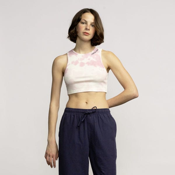 Santa Cruz Skateboards Canottiera da donna Canottiera da donna Tank Vest Pink Dip Dye