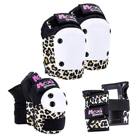 Protezioni skate adulto Moxi Pad Super Six-Pack Adult Leopard