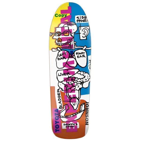 Blind Skateboards Tavola skateboard Tavola skate Rudy Johnson Experimental R7 Reissue 9.875" Downtown