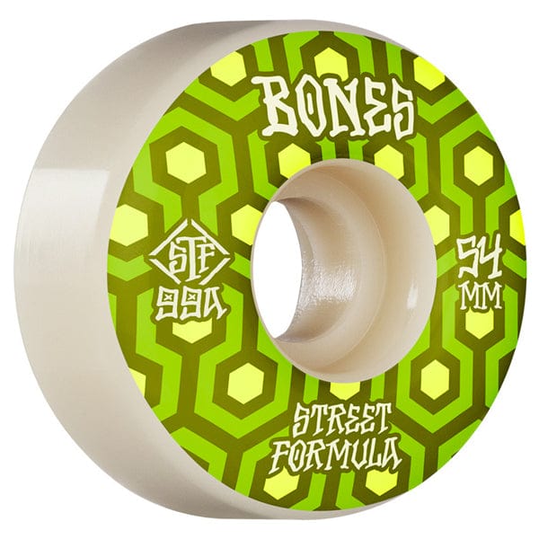 Bones Wheels Ruote skateboard 54mm / 99 Ruote skate STF Retros V1 99A 54mm
