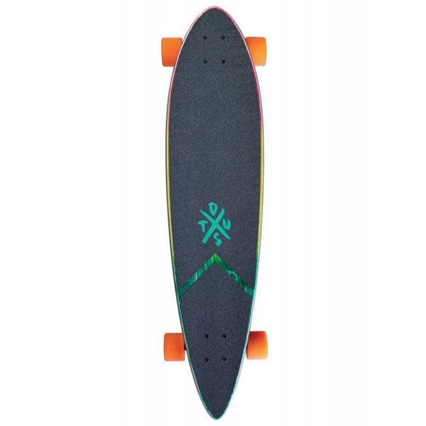 Dusters California Longboard Longboard Moto Fades Pink Orange Teal 37" Downtown