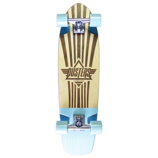 Dusters California Skateboard completo Cruiser Keen Retro Frame Teal 31" Downtown
