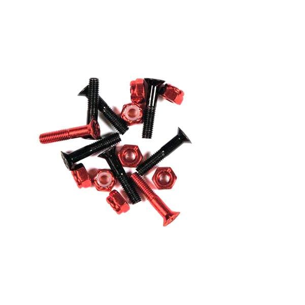 Independent Truck Co Hardware skateboard Viti Genuine Parts Cross Bolts Phillips Black Red Downtown