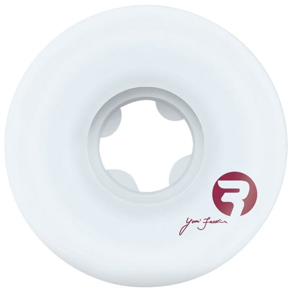 Ricta Wheels Ruote skateboard Ruote skate Yuri Facchini Orbital Naturals White Red Mid 101A 52mm Downtown