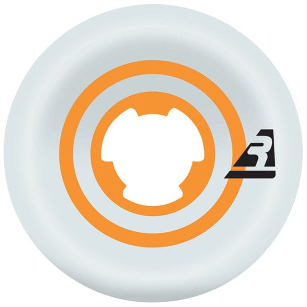 Ricta Wheels Ruote skateboard Ruote skate Tom Asta Speedrings Clear Orange Slim 95A 53mm Downtown