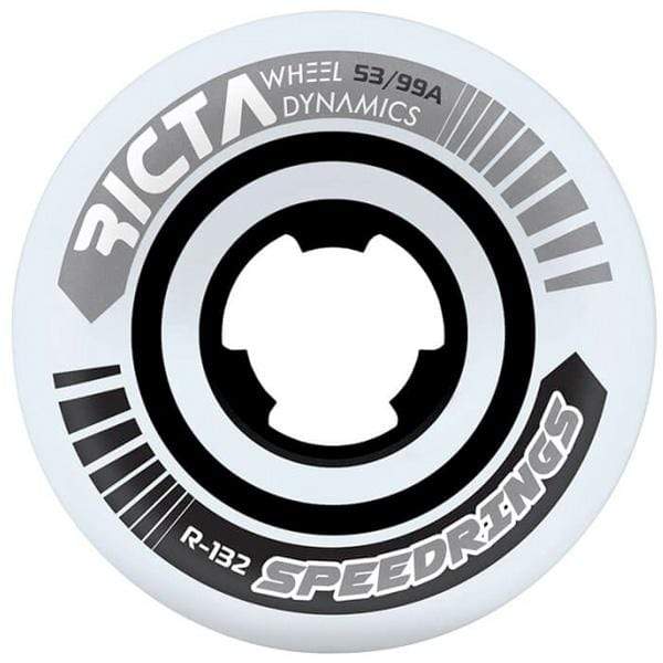 Ricta Wheels Ruote skateboard Ruote skate Speedrings Wide 99A 53mm black Downtown