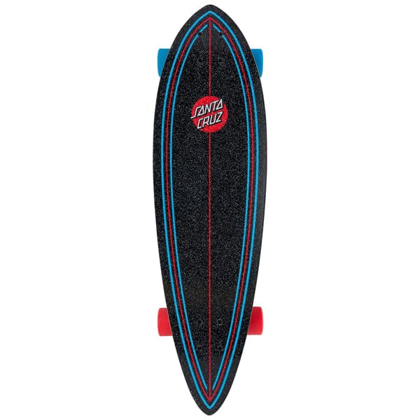 Santa Cruz Skateboards Cruiser Cruiser Stranger Things Screaming Hand Pintail 33" Downtown