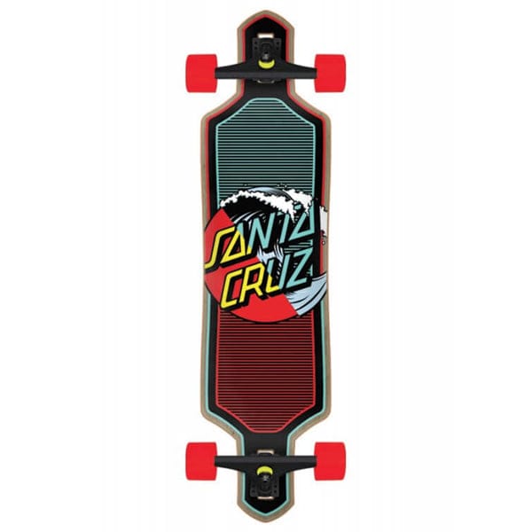 Santa Cruz Skateboards Longboard Longboard Wave Dot Splice 36" Downtown