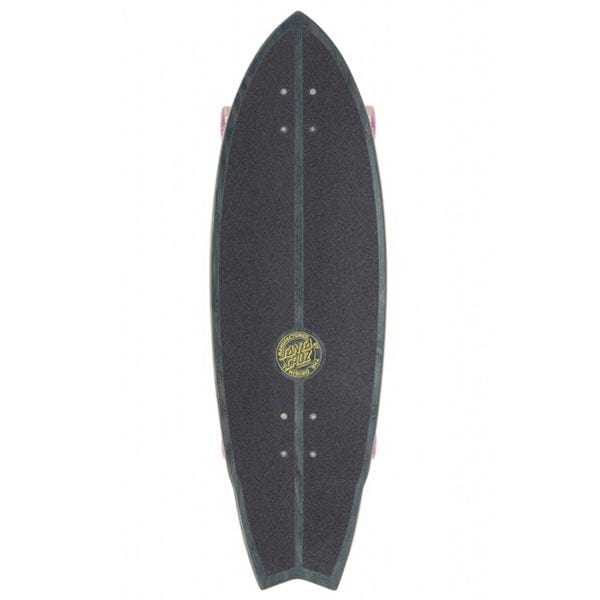 Santa Cruz Skateboards surfskate Surfskate Glow Dot x Carver Shark Tail 31.52" Downtown