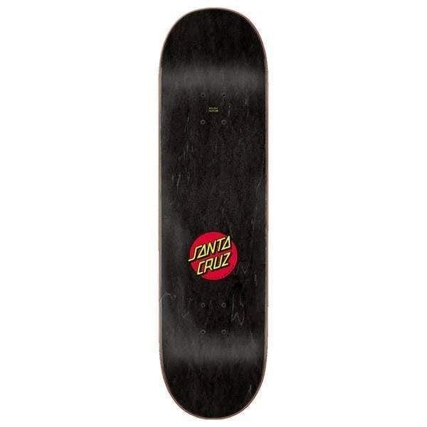 Santa Cruz Skateboards Tavola skateboard Tavola skate Classic Dot Yellow 7.75" Downtown
