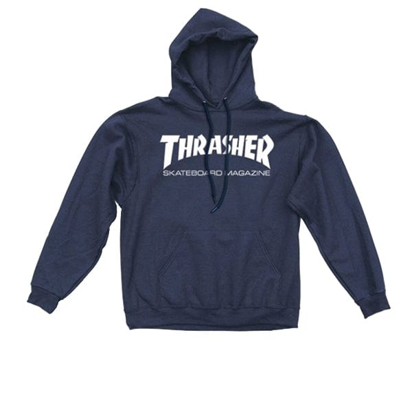 Thrasher Felpe con cappuccio Felpa con cappuccio da uomo Skate Mag Navy Downtown