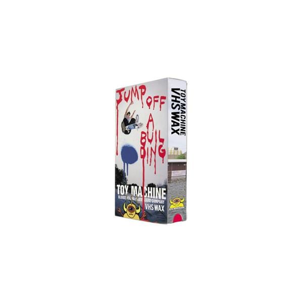 Toy Machine Hardware skateboard Cera Vhs Wax Red Downtown