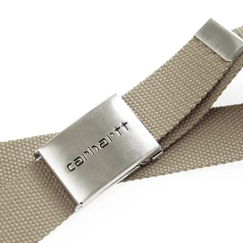Cintura Clip Belt Chrome Leather