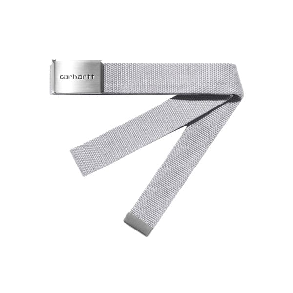 Carhartt Cintura Taglia unica Cintura Clip Belt Chrome Sonic Silver