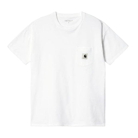 T-shirt a manica corta da donna W Pocket White