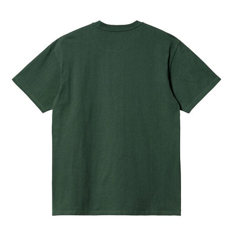 T-shirt a manica corta da uomo Chase Discovery Green Gold