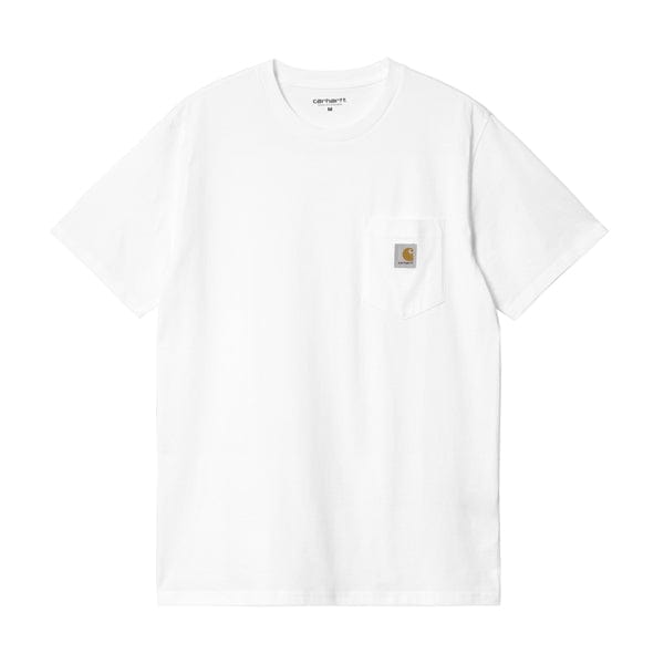 Carhartt T-shirt da uomo T-shirt a manica corta da uomo Pocket White