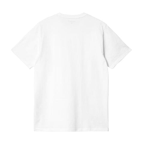 T-shirt a manica corta da uomo Pocket White