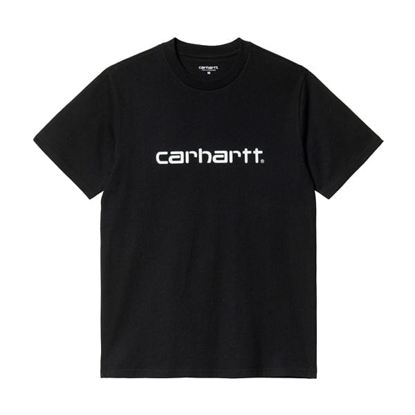 Carhartt T-shirt da uomo T-shirt a manica corta da uomo Script Black White