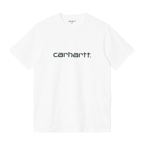 Carhartt T-shirt da uomo T-shirt a manica corta da uomo Script White Black
