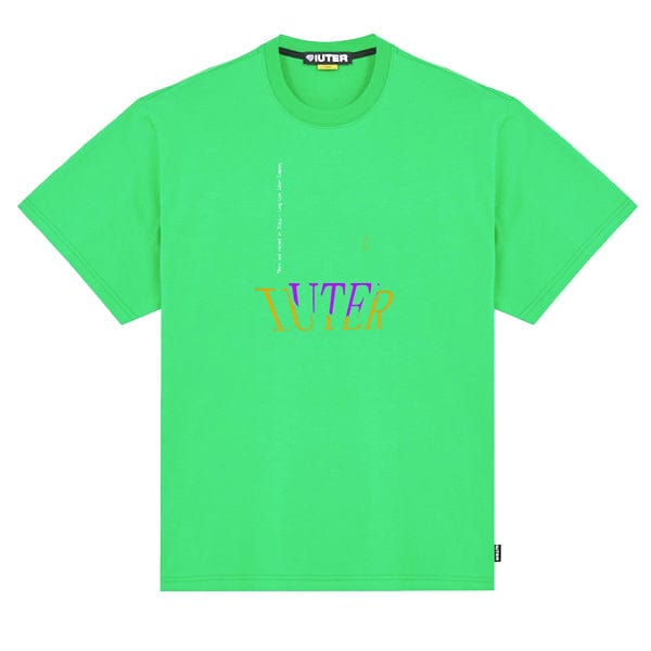 Iuter T-shirt T-shirt a manica corta da uomo Hand Green