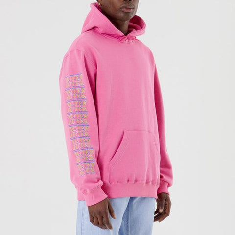 Felpa con cappuccio da uomo Beyond Pink