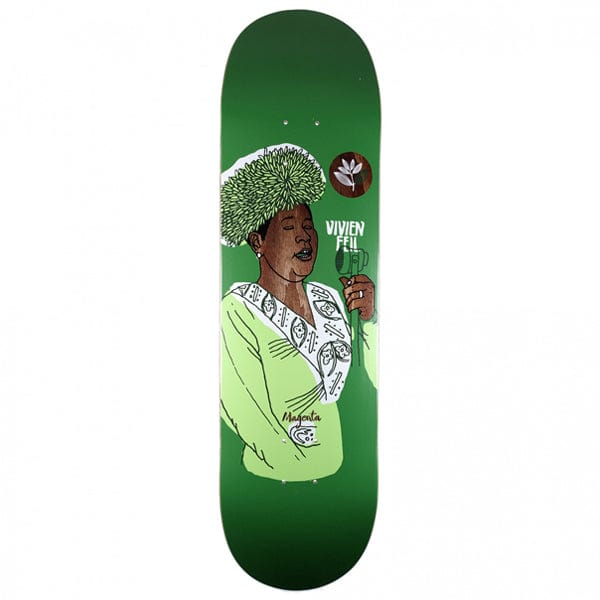 Magenta Skateboards Tavola skateboard Tavola skate Vivien Feil Free Jazz Serie