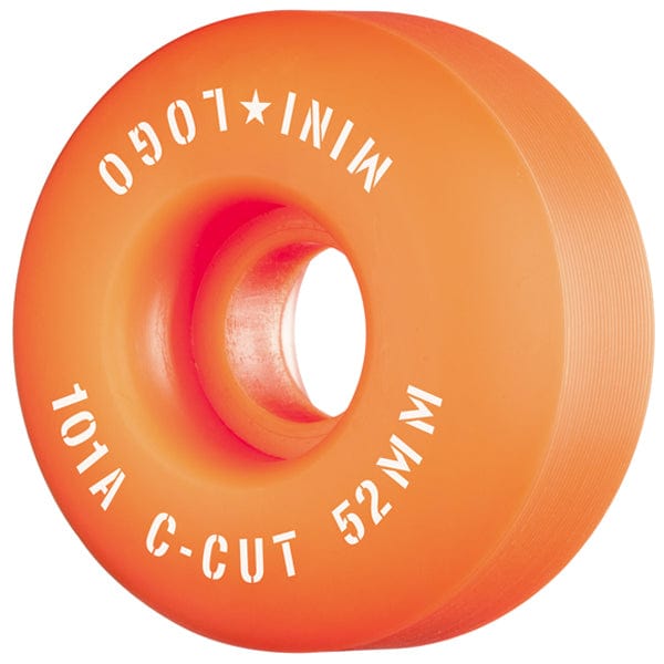 Mini Logo Ruote skateboard 52mm / 101 Ruote skate C-Cut Orange 101A 52mm