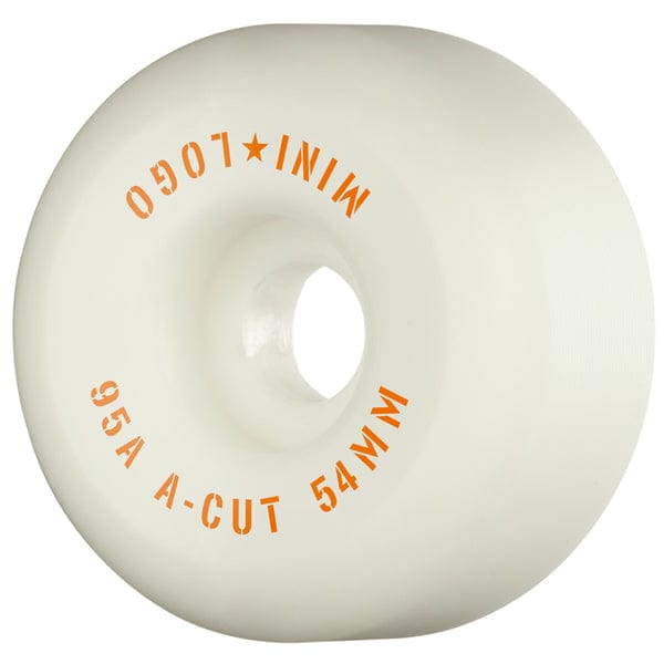 Mini Logo Ruote skateboard Ruote skate / cruiser A-Cut Hybrid White 95A