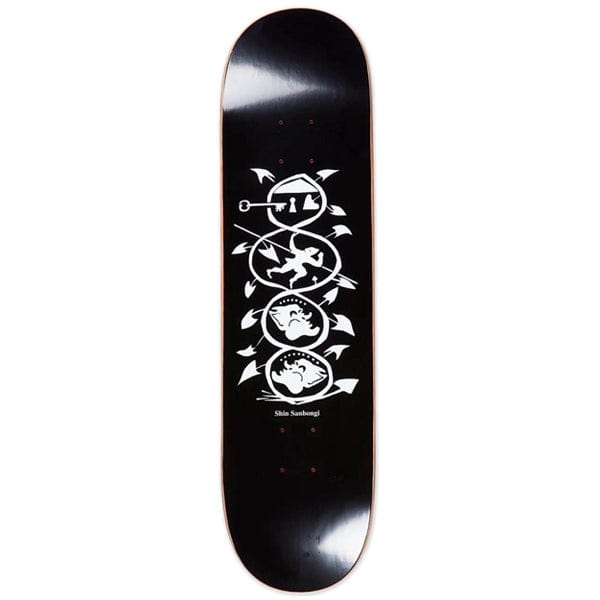 Polar Tavola skateboard 8.25" Tavola skate Shin Sanbongi The Spiral Of Life Black 8.25"