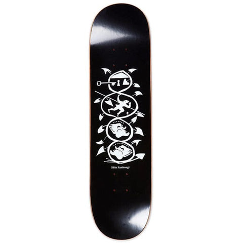 Tavola skate Shin Sanbongi The Spiral Of Life Black 8.25