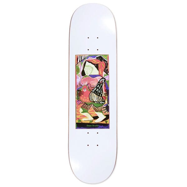 Polar Tavola skateboard Tavola skate Dane Brady Pigeons White