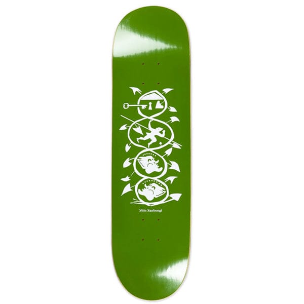 Polar Tavola skateboard Tavola skate Shin Sanbongi The Spiral Of Life Olive