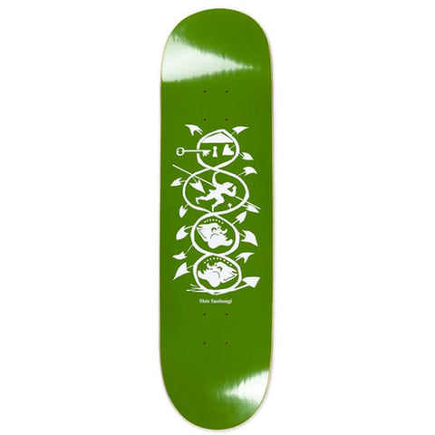 Tavola skate Shin Sanbongi The Spiral Of Life Olive