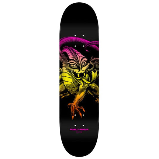 Powell Peralta Tavola skateboard 8.25" Tavola skate Steve Caballero Dragon Fade Orange 8.25"