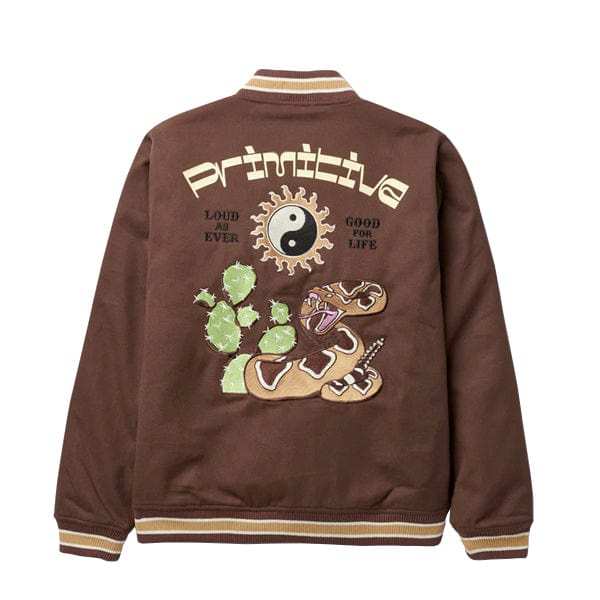 Primitive Skateboards Giacche Giacca da uomo Badlands Brown