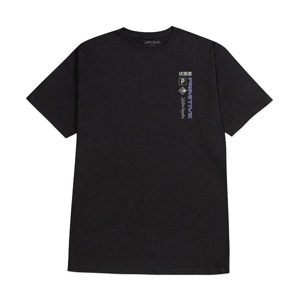 Primitive Skateboards T-shirt da uomo T-shirt a manica corta da uomo Fushiguro Black