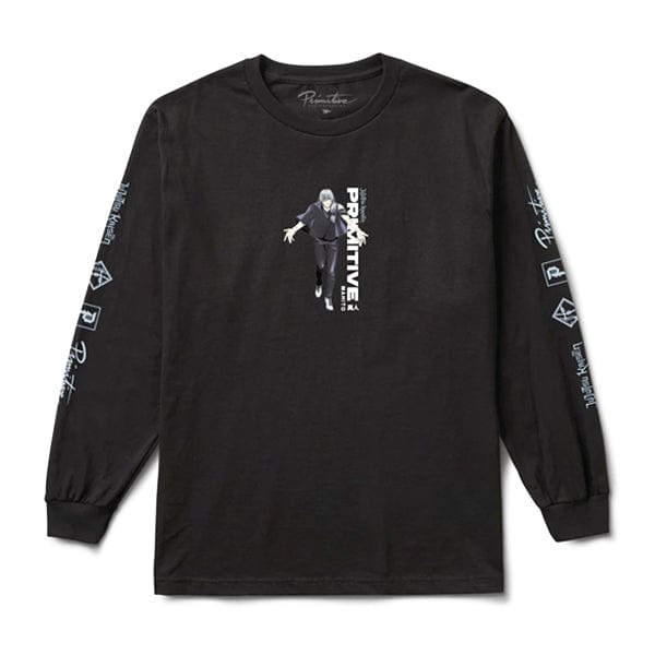 Primitive Skateboards T-shirt da uomo T SHIRT PRIMITIVE MAHITO LS BLK