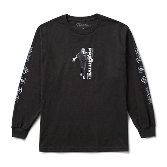 Primitive Skateboards T-shirt da uomo T SHIRT PRIMITIVE MAHITO LS BLK