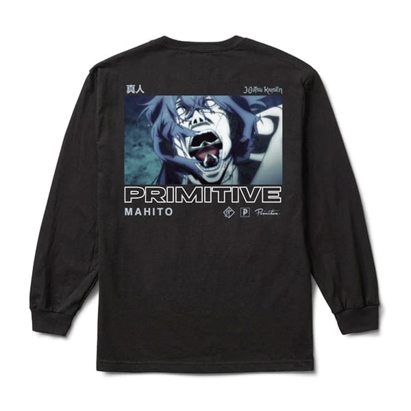 Primitive Skateboards T-shirt da uomo T SHIRT PRIMITIVE MAHITO LS BLK