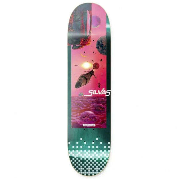 Primitive Skateboards Tavola skateboard 8" Tavola skate Miles Silvas New World 8"