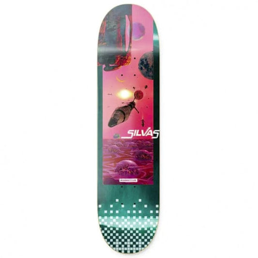 Primitive Skateboards Tavola skateboard 8" Tavola skate Miles Silvas New World 8"