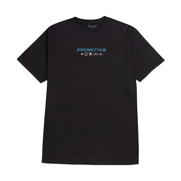 Primitive Skateboards Tshirt T-shirt a manica corta da uomo Zenith Black