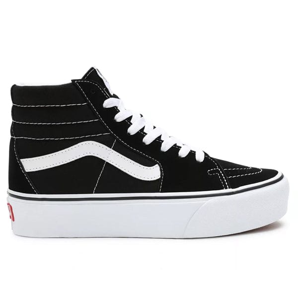 Vans Skate Shoes Sk8-Hi Platform 2.0 Black White