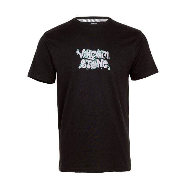 Volcom Variation T-shirt a manica corta da uomo Justin Hager In Type Black