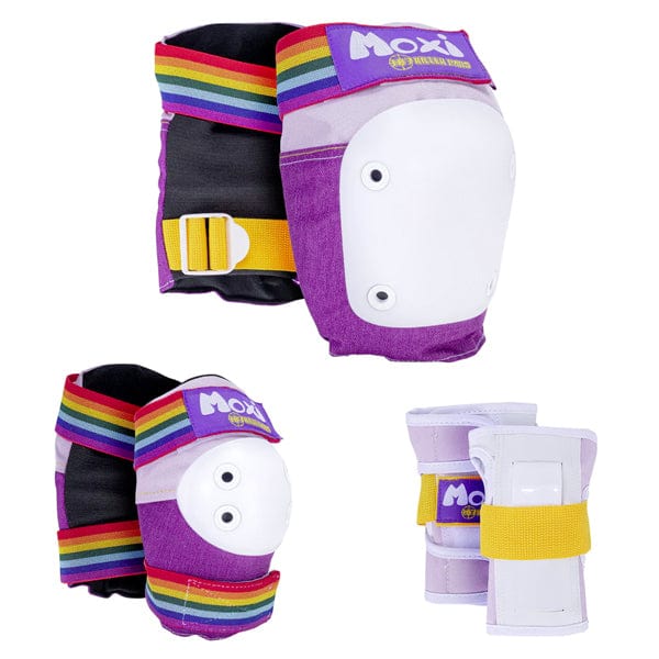 187 Protezioni Skate Protezioni skate adulto Moxi Pad Super Six-Pack Adult Lavender