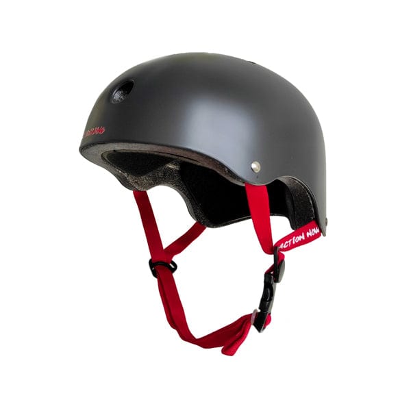 Action Now casco skate Casco skate bambino / adulto Helmet Matt Black