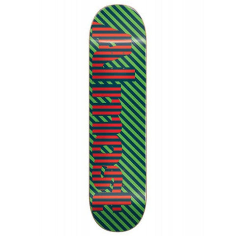 Tavola skate Stripes Hybrid Green 8